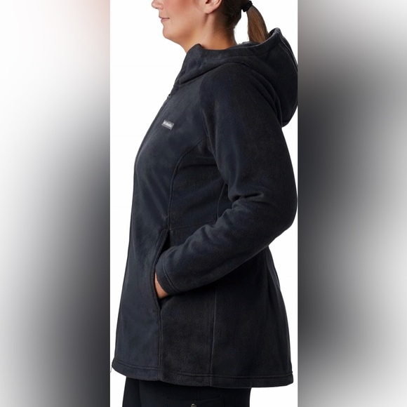 Columbia Jackets & Blazers - 🖤COLUMBIA SPORTSWEAR BLACK BENTON SPRINGS II HOODED FLEECE JACKET SIZE 3X🖤